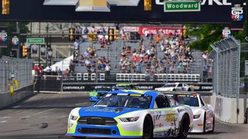 Up and Down Day for TeamSLR in Detroit Race No. 1